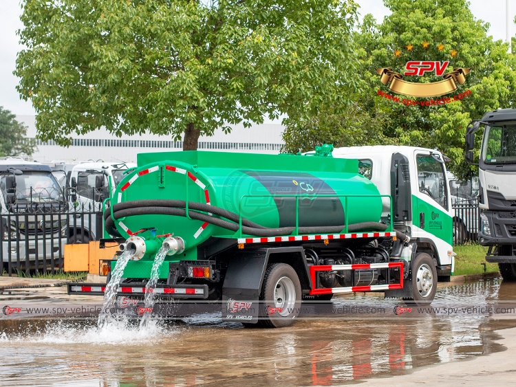 5,000 Litres Septic Tank Truck ISUZU N - RB1 5,000 Litres Septic Tank Truck ISUZU N - RB1